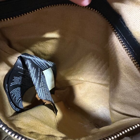 ALL SAINTS Edburry Quilted Brown Leather Shoulder Bag - Picture 8 of 9